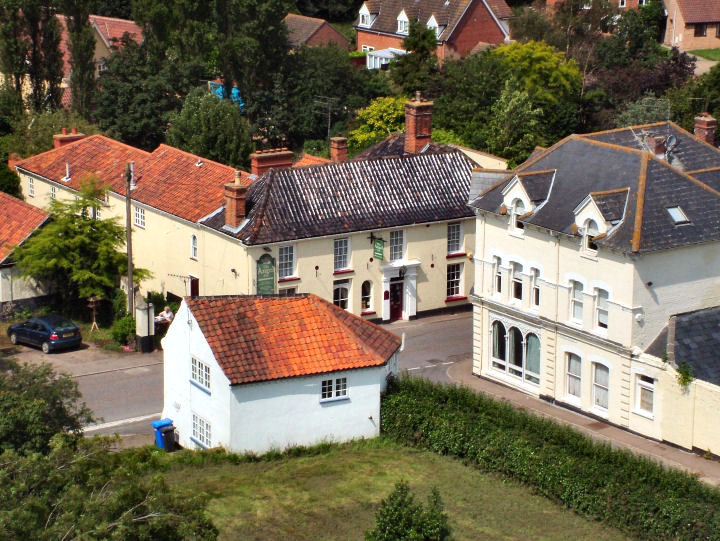 Wangford from the Church Tower