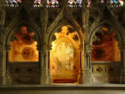 Inside Wangford Church