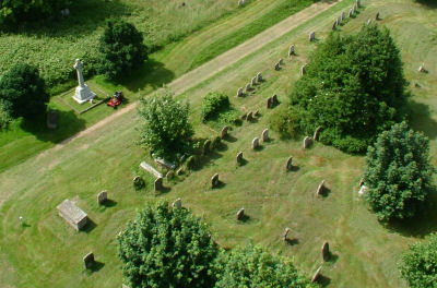 The War Memorial in the Churchyard at Wangford