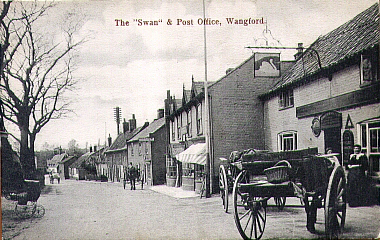 Wangford Swan and Post Office 1914