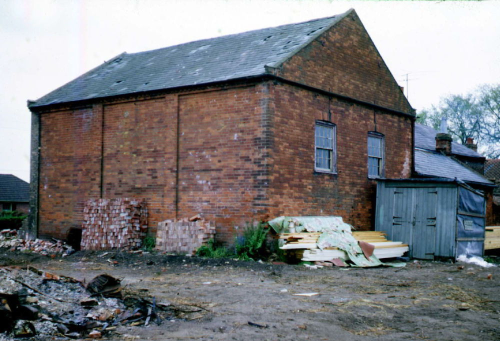 Demolishing the "Ebenezer" Chapel 1969 (2)