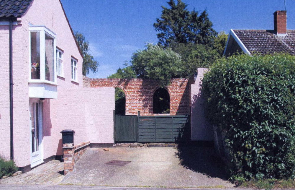 Second photo of the site of original Chapel built in 1827 in Norfolk Road, near Pound Corner