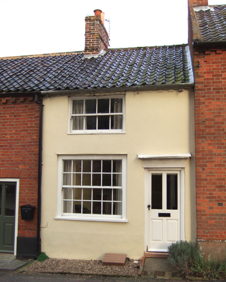 This house used to be a sweet shop at one time